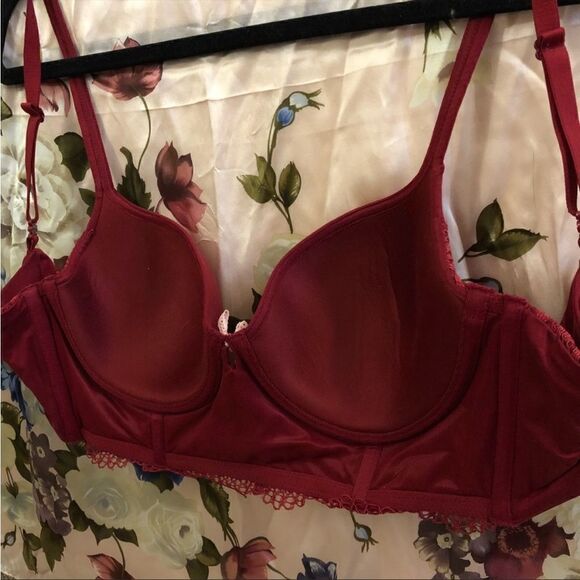 EXCELLENT CONDITION VICTORIA’S SECRET BODY BY VICTORIA LINED DEMI LONG LINE BRA - Picture 7 of 7